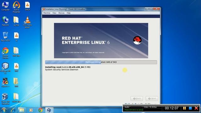 Installation of Red hat linux server edition смотреть онлайн