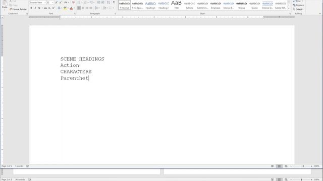 Script Writing in Microsoft Word смотреть онлайн