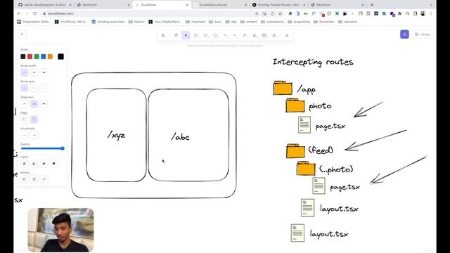 Nextjs Parallel and Intercepting Routes смотреть онлайн