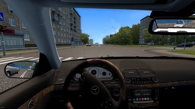 City Car Driving 1.5.7 | Mercedes-Benz E55 AMG | Custom Sound | 60 FPS 1080p смотреть онлайн