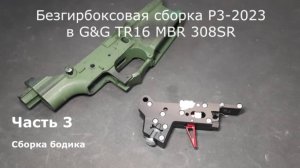 Безгирбоксовая сборка ВВД системы Proteus-3 в привод G&G TR16 MBR 308SR. Часть 3. Александр Доленко