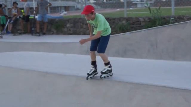 Скейт-парк Nº 1 Барселона. Где находится: Район Мар Бейя (Mar Bella).2 смотреть онлайн