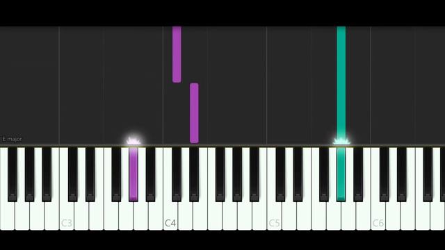 Final Fantasy VII Main Theme (EASY Piano Tutorial) смотреть онлайн
