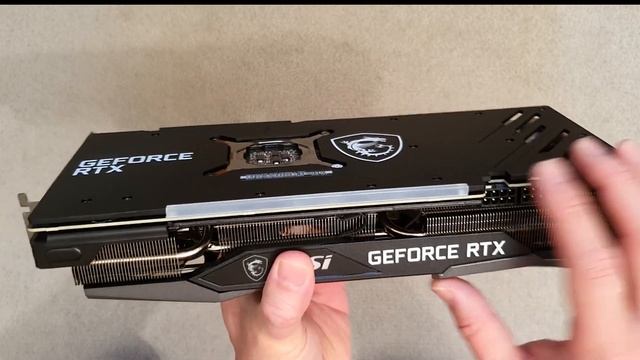 RTX 3070 MSI Gaming X Trio смотреть онлайн