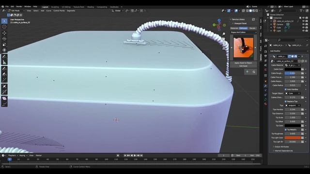 Sanctus Library Tutorial - Cable on Surface Tool смотреть онлайн