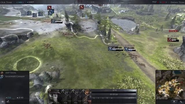 Total War Arena - Legionary Cavalry. Как играть внизу списка смотреть онлайн