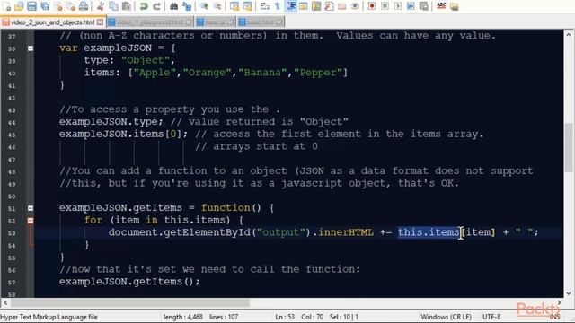 Real-World java script: Pro-Level Techniques: Understanding the JSON Format | packtpub.com смотреть онлайн