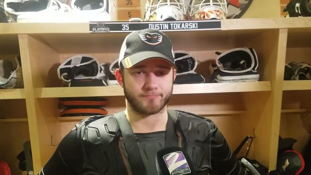 Dustin Tokarski Post-Game 4/27/18 смотреть онлайн
