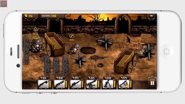 Trenches 2 \ Zombi mode \ Gameplay \ Mobile смотреть онлайн