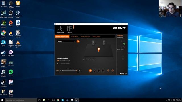 Realtek HD Audio Manager Problem смотреть онлайн