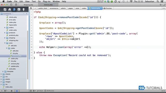 10-09: E-commerce application with PHP, MySQL, Ajax and PayPal (Season 3) смотреть онлайн