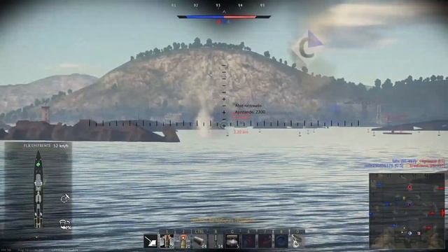 Battleship battle on the map black sea port | War Thunder | ep.2 смотреть онлайн