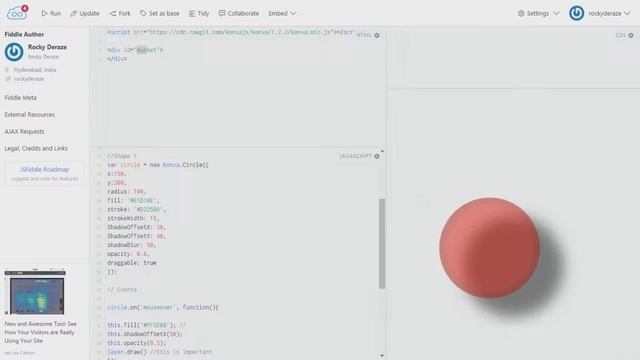 KonvaJS Lesson 5: Dragging Elements смотреть онлайн