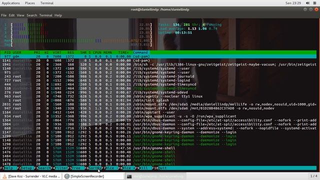 Tutorial menginstall HTOP dan fungsi dari HTOP pada Linux/Ubuntu смотреть онлайн