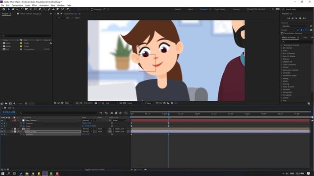 Zoom Animation without Camera Tool | After Effects Tutorial смотреть онлайн