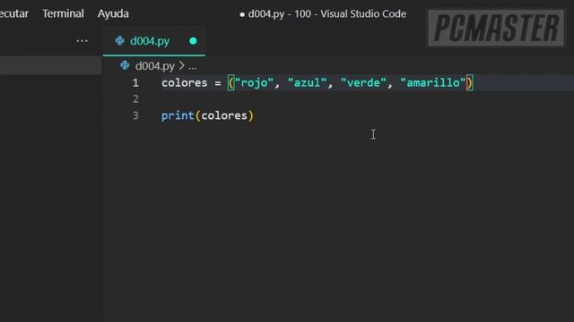 LAS TUPLAS en dos minutos - MEGA CURSO PYTHON #53 смотреть онлайн