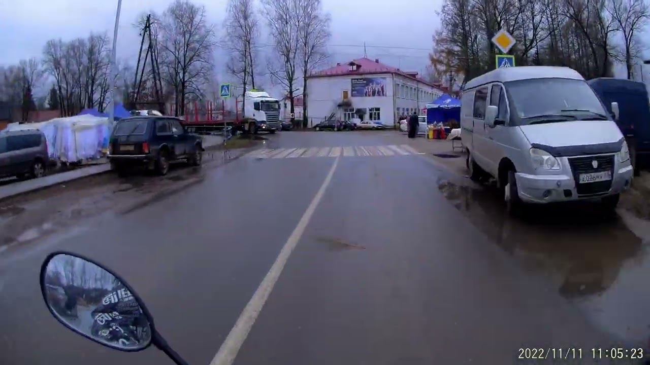 Закрытие мотосезона 2022 покатушка на мопеде Racer Trophy 110n #30 смотреть онлайн