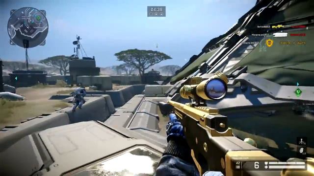 Обзор ЗОЛОТОЙ авм на карте 'Чёрная Мамба' в WarFace!
