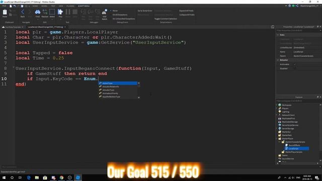 Roblox Scripting Tutorial | Dash Script смотреть онлайн