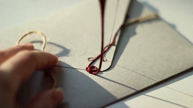 Свадебные пригашения с сургучной печатью смотреть онлайн