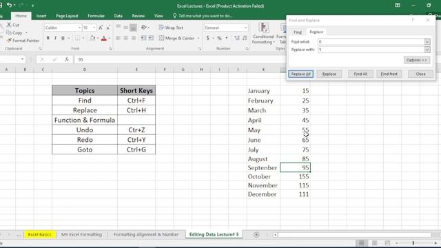 Function and Formula in MS Excel - How to Find, Replace, Go to in Excel - Microsoft Excel Undo, Red смотреть онлайн