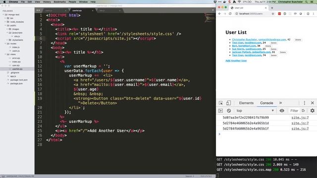 JS Quick Hits 78 - MongoDB & Mongoose Part 5 - Deleting Data смотреть онлайн
