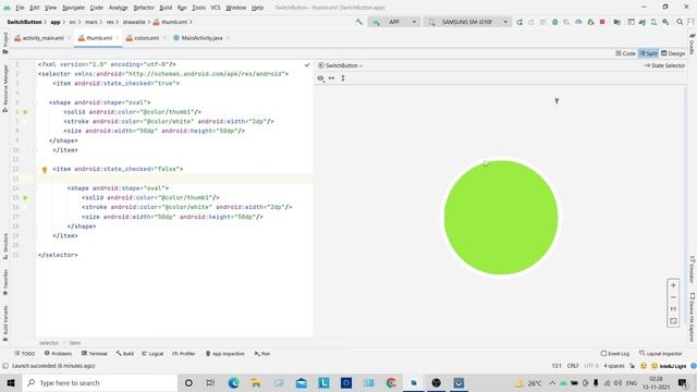 Switch Button in Android II Android Studio Tutorial - #17 смотреть онлайн