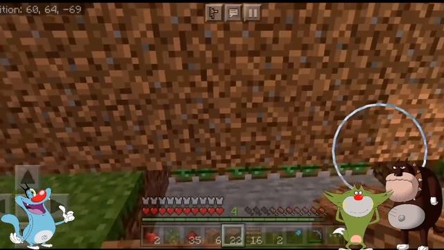Secret base in minecraft with Oggy, jack and bob смотреть онлайн