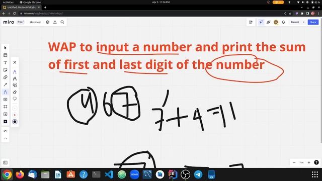 Sum of First and Last Digit of a Number || Java Language || Hindi смотреть онлайн