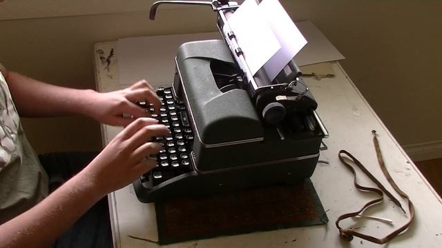 Speed Typing Test (Halda Star Typewriter) смотреть онлайн