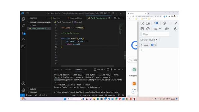 Upgrade Your Coding Skills | JavaScript Part2A (JS Functions and Exercise) Tutorial #8 in Urdu/Hind смотреть онлайн