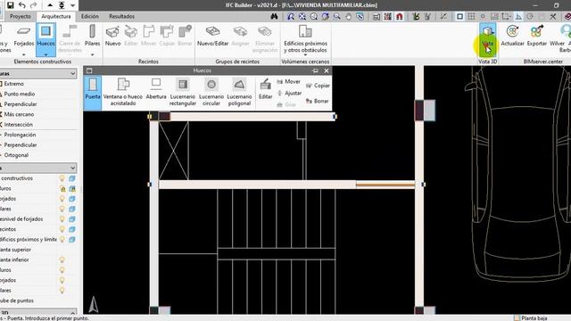 Parte 1 : Modelo de una Vivienda Multifamiliar en el software IFC Builder смотреть онлайн