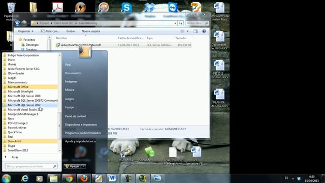 Agregar Base de datos Adventure Works 2012 смотреть онлайн