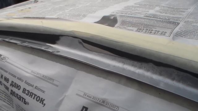 Удаление ржавчины и покраска бампера Додж Неон. смотреть онлайн