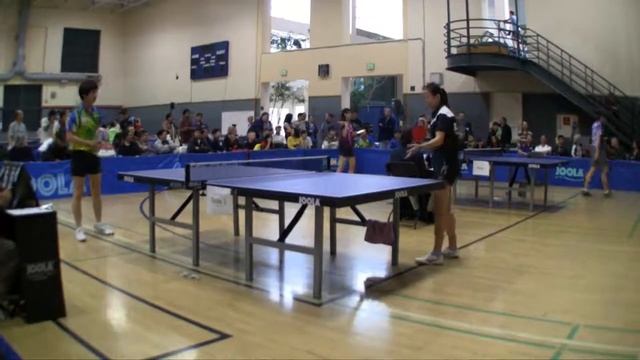 Open Singles Semi Final Weijian Zhang vs. Maggie Meng Tian Game 2 смотреть онлайн
