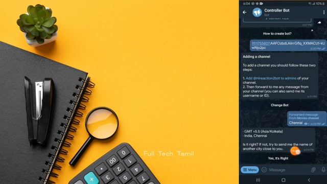 How To Create Like Dislike Button in Telegram | Reaction Button | | Tamil | смотреть онлайн