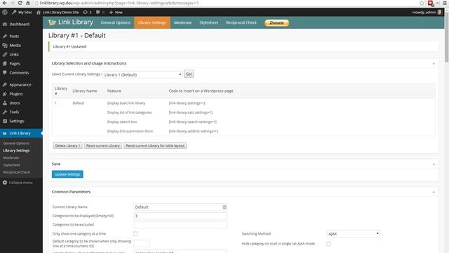 Link Library for WordPress Tutorial - 2 - Category Selection смотреть онлайн