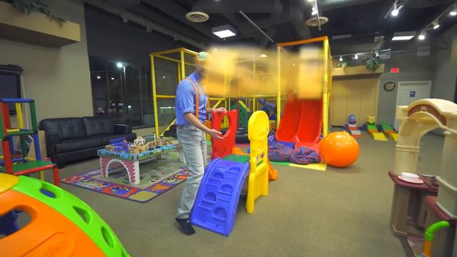 Blippi Visits An Indoor Playground (The Play Place) | 2 HOURS OF BLIPPI VIDEOS | Blippi Toys