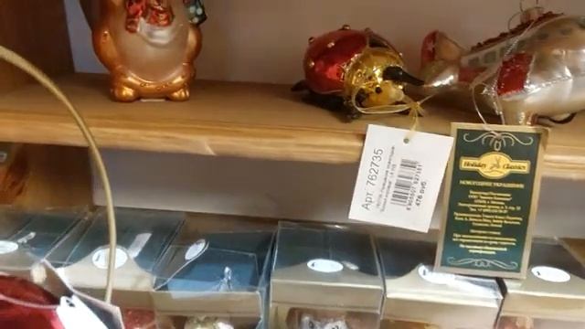 Ёлочные игрушки от "Ирена" в магазине Питера. смотреть онлайн