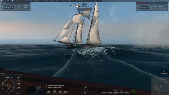 Naval Action "-Фугасные- Карронады" Обучение (Гайд) смотреть онлайн