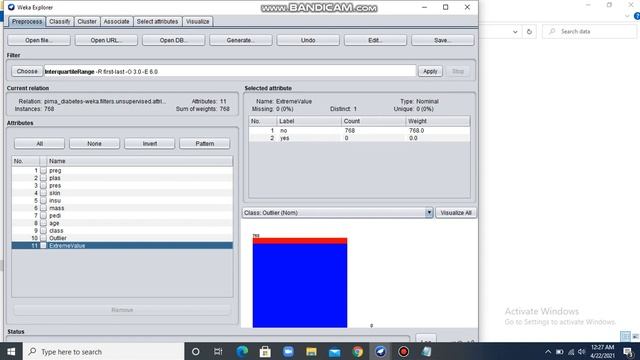 Data Pre-processing(Removing outliers from the dataset) смотреть онлайн