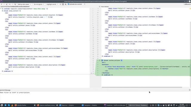Медицинский проект на Symfony - Вывести список назначений из просмотра врача смотреть онлайн
