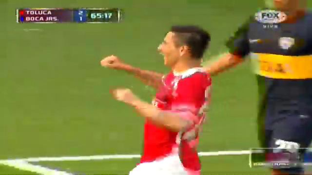 Boca 1 - Toluca 2 Gol Flavio Santos / Copa Libertadores 2013 смотреть онлайн