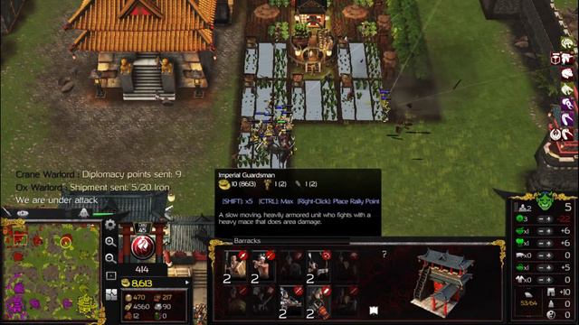 Stronghold Warlords Skirmish Trail Mission 9 A Downhill Struggle смотреть онлайн