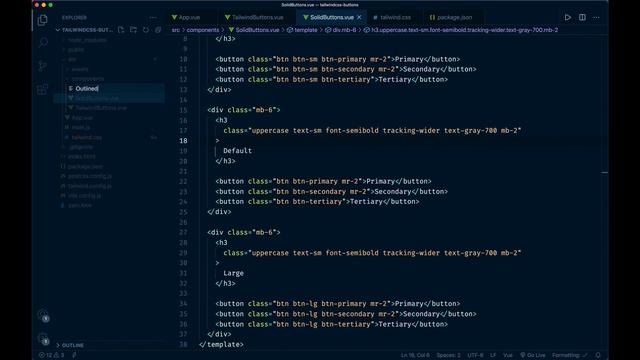 How to create Tailwind CSS Button Components смотреть онлайн