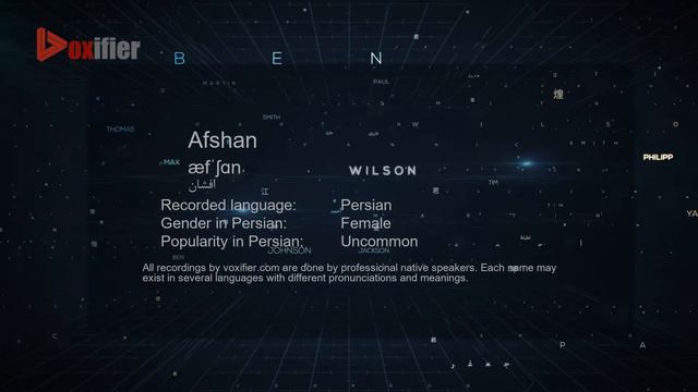 How to Pronunce Afshan (افشان) in Persian (Farsi) - Voxifier.com смотреть онлайн