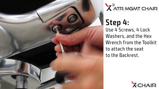 X-Chair | X3 Assembly Instructions смотреть онлайн