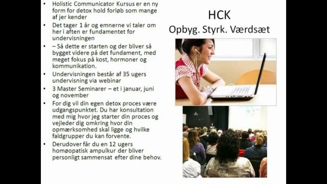 Opbyg. Styrk. Værdsæt DIG! Del 1 af 2 timers detox undervisning af Pernille Damore смотреть онлайн