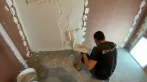 Штукатурка стен ? по маякам. Как штукатурить гипсовой штукатуркой