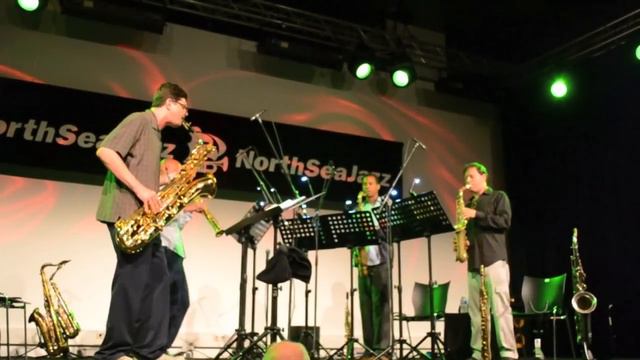 Axis Quartet with Chris Potter playing FreeWind altosax смотреть онлайн